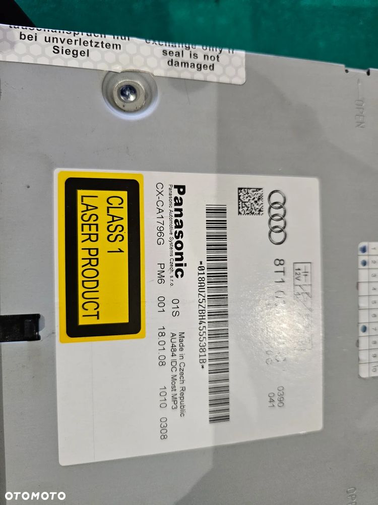 AUDI A4 B8 A5 8T ZMIENIARKA PŁYT 8T1035110C - 3