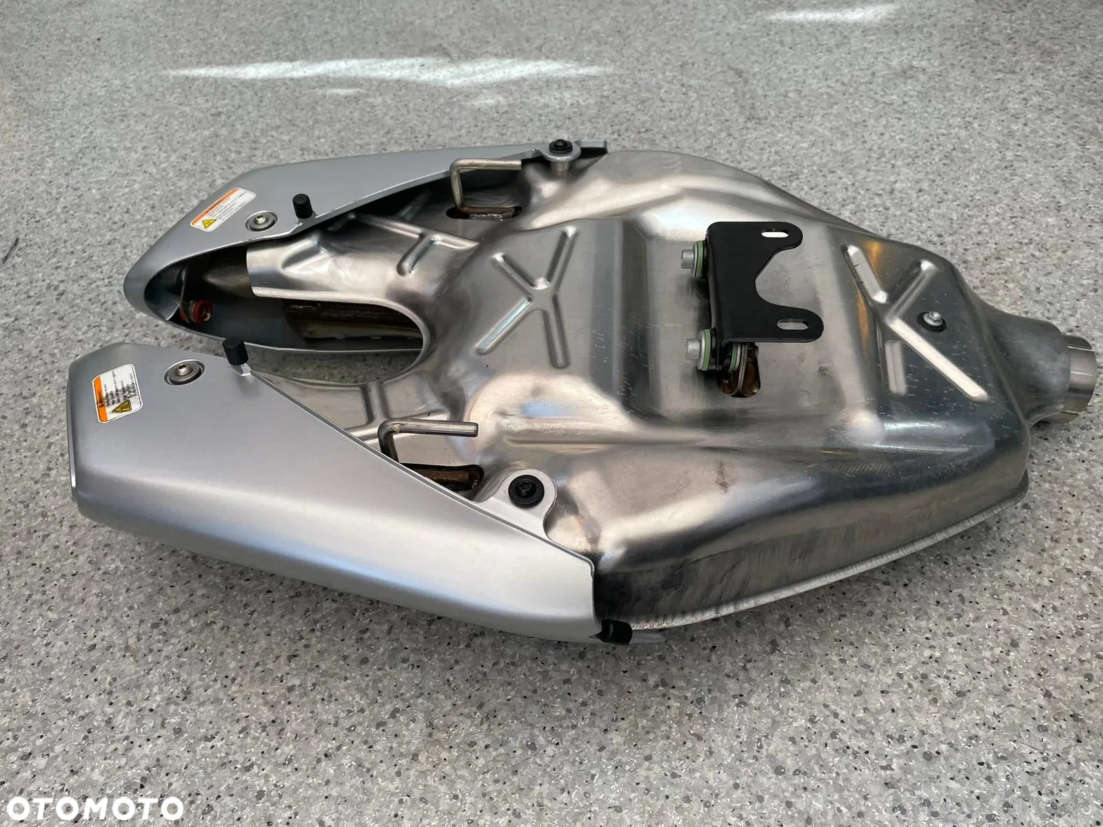 Układ wydechowy, tłumik, wydech, kolektor Aprilia Dorsoduro 750 (nr1162) - 8
