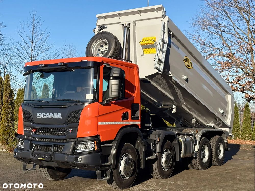 Scania P420 XT 8X4 EURO6 WYWROTKA MEILLER KIPPER 18,5m3 - 2