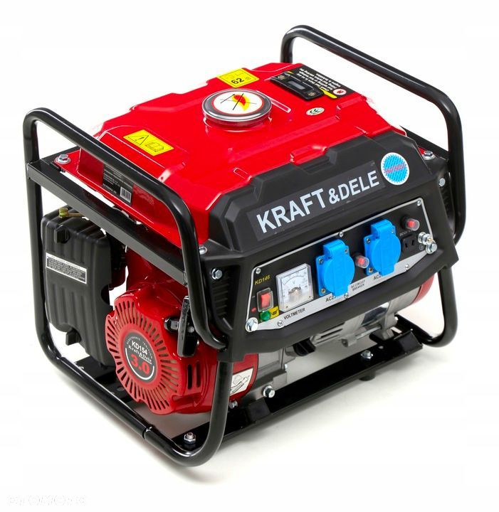 KRAFTDELE AGREGAT PRĄDOTWÓRCZY GENERATOR PRĄDU 12/230V 1500W 3KM KD146 - 4