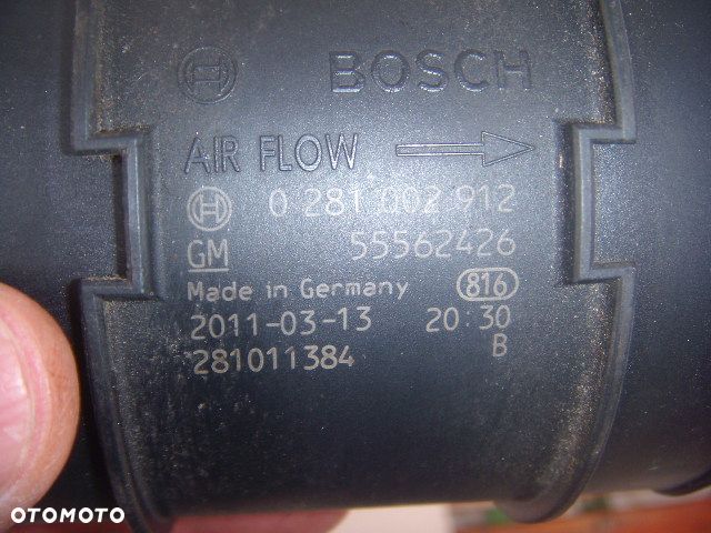 Cruze orlando malibu 2,0vcdi przepływomierz - 3