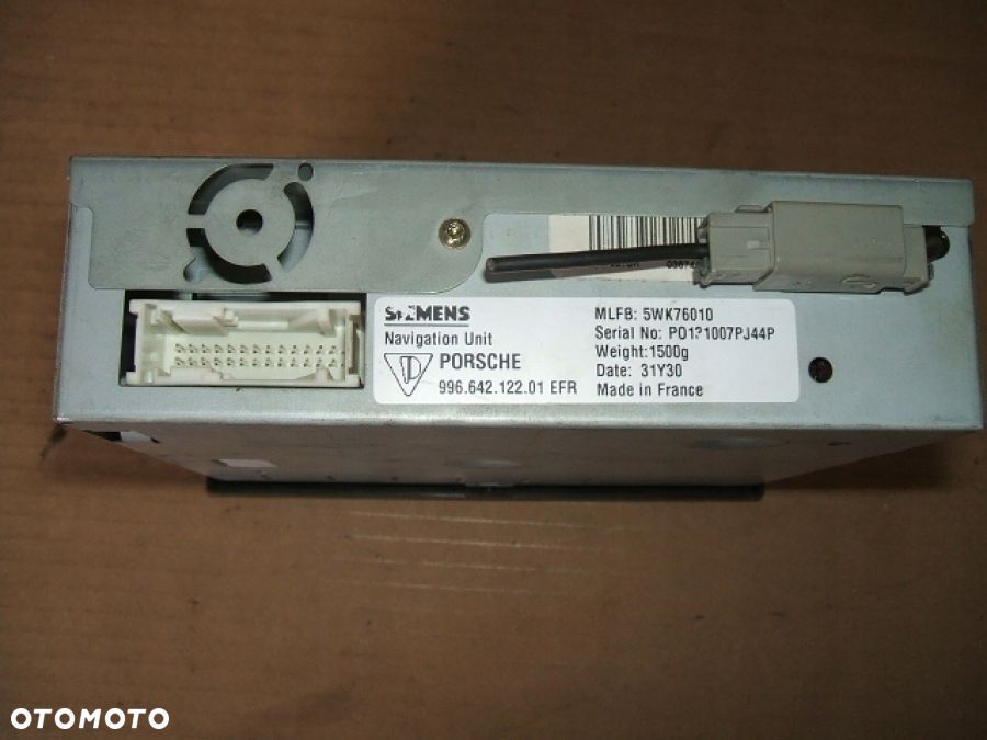 PORSCHE BOXSTER 986 NAWIGACJA ZMIENIARKA CD CZYTNIK 99664212201 - 6