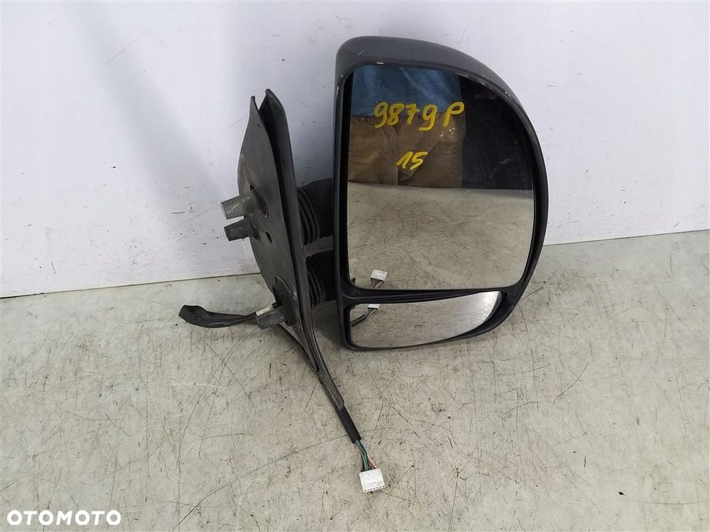 Lusterko prawe manualne Fiat Ducato II JUMPER I 02-06 LIFT CZARNE EUROPA - 1