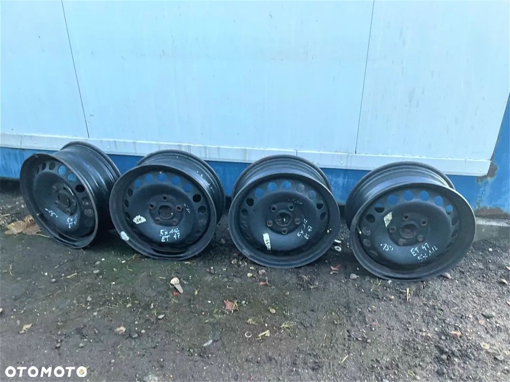 FELGI STALOWE VW AUDI 15' 5x112 ET 47 - 1