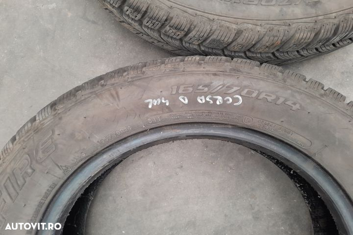 Jante aliaj cu anvelope 14 - set 165/70R14 Opel Corsa D [2006 - 2011] - 2