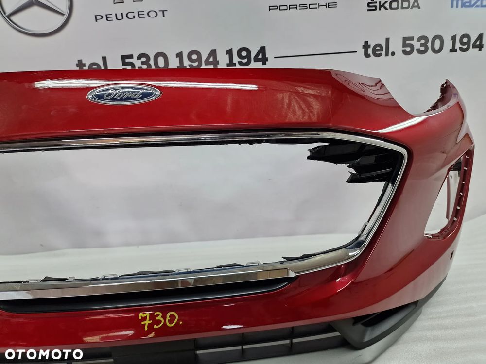 FORD PUMA MK2 II TITANIUM 19- ZDERZAK PRZEDNI PRZÓD NA 6X PDC + GÓRNE WZMOCNIENIE ZDERZAKA , NR L1TB-17757-A-PIA-01 , NR AUKCJI NZ730 - 10