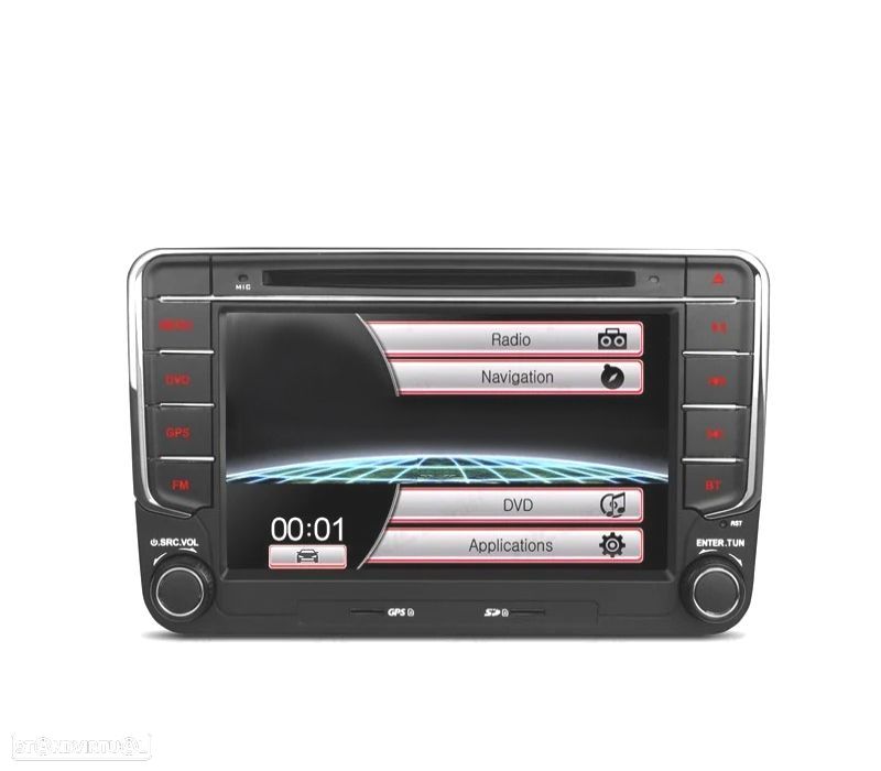 AUTO RADIO 2DIN 7" PARA SEAT USB GPS TACTIL HD 2004-2016 - 1