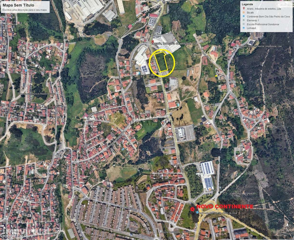 Terreno com projeto Aprovado para construção em altura em Gondomar - Grande imagem: 4/14