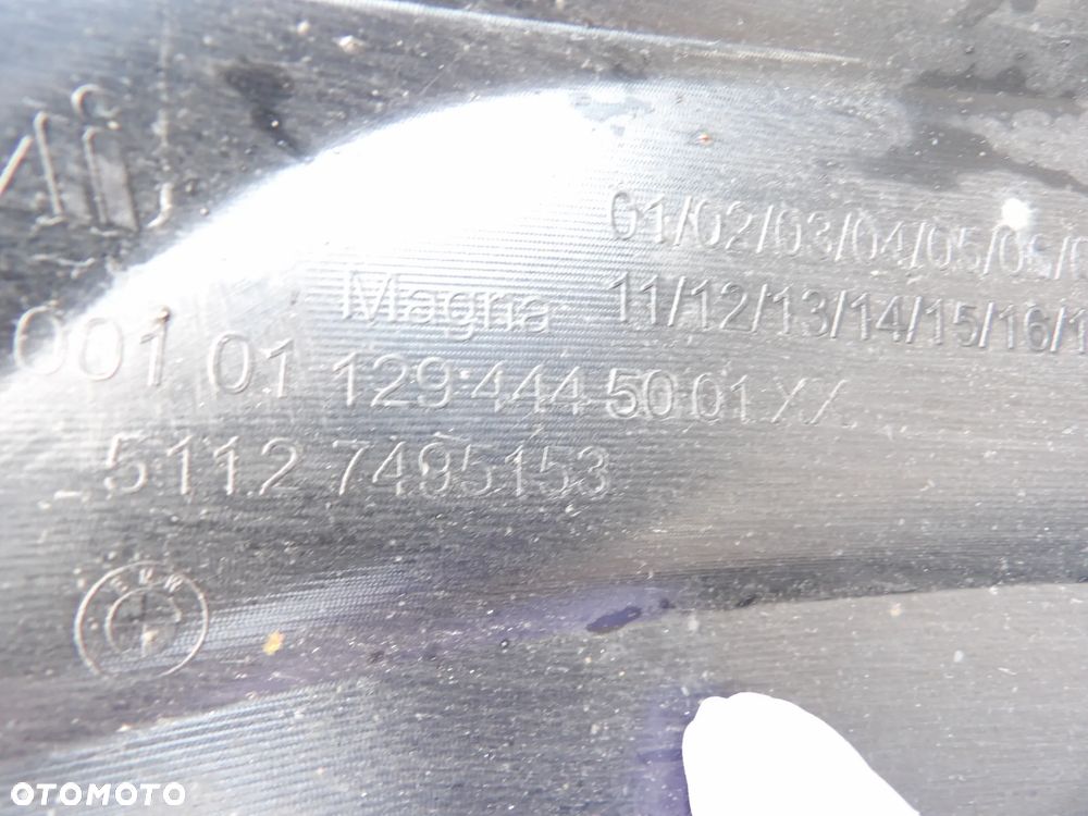 BMW - F44 - DYFUZOR - DOKŁADKA TYLNEGO ZDERZAKA - 7485153 - 2