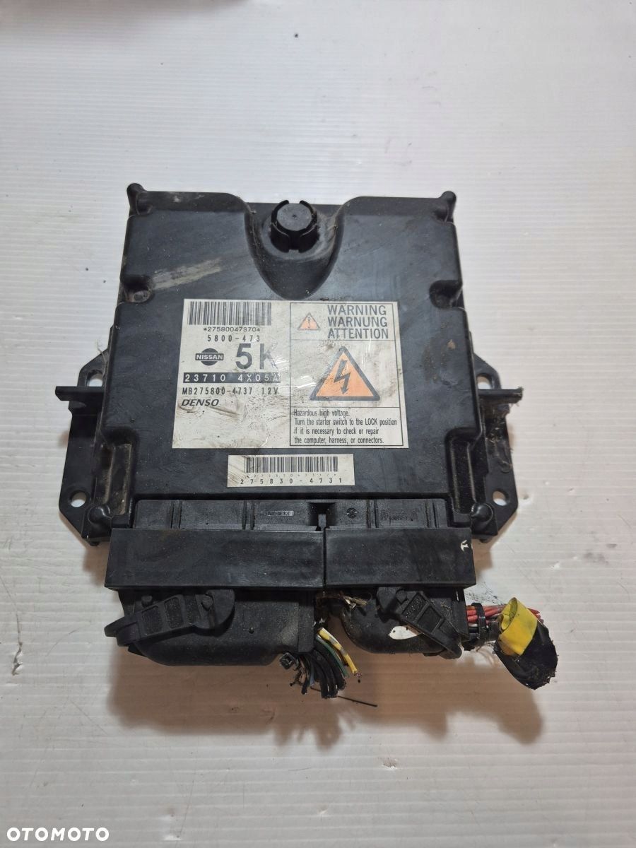 NISSAN PATHFINDER III R51 2.5 DCI KOMPUTER STEROWNIK SILNIKA ECU 237104X05A - 1