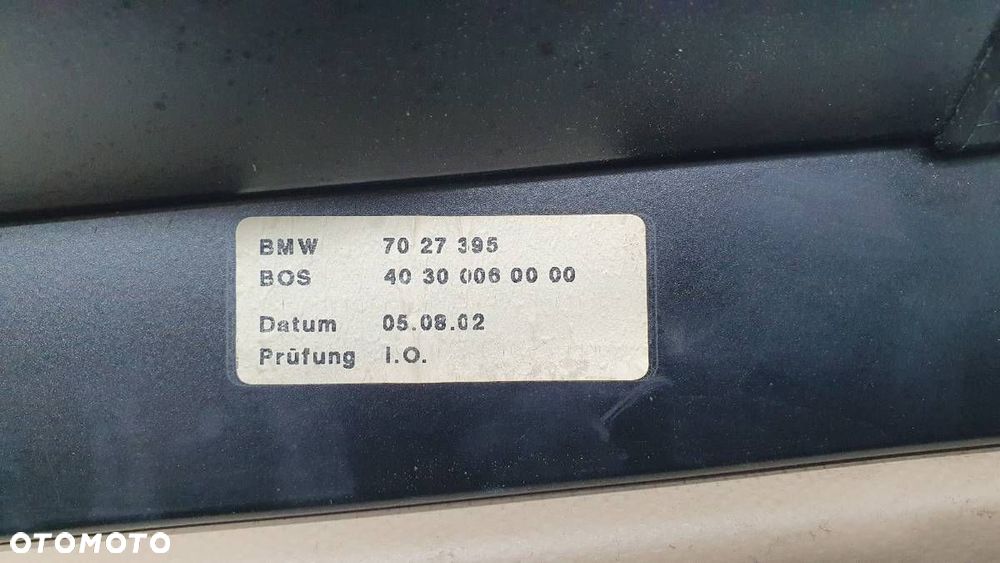 ROLETA SIATKA BAGAŻNIKA BMW E46 2001 KOMBI TOURING BEŻ JASNA - 6