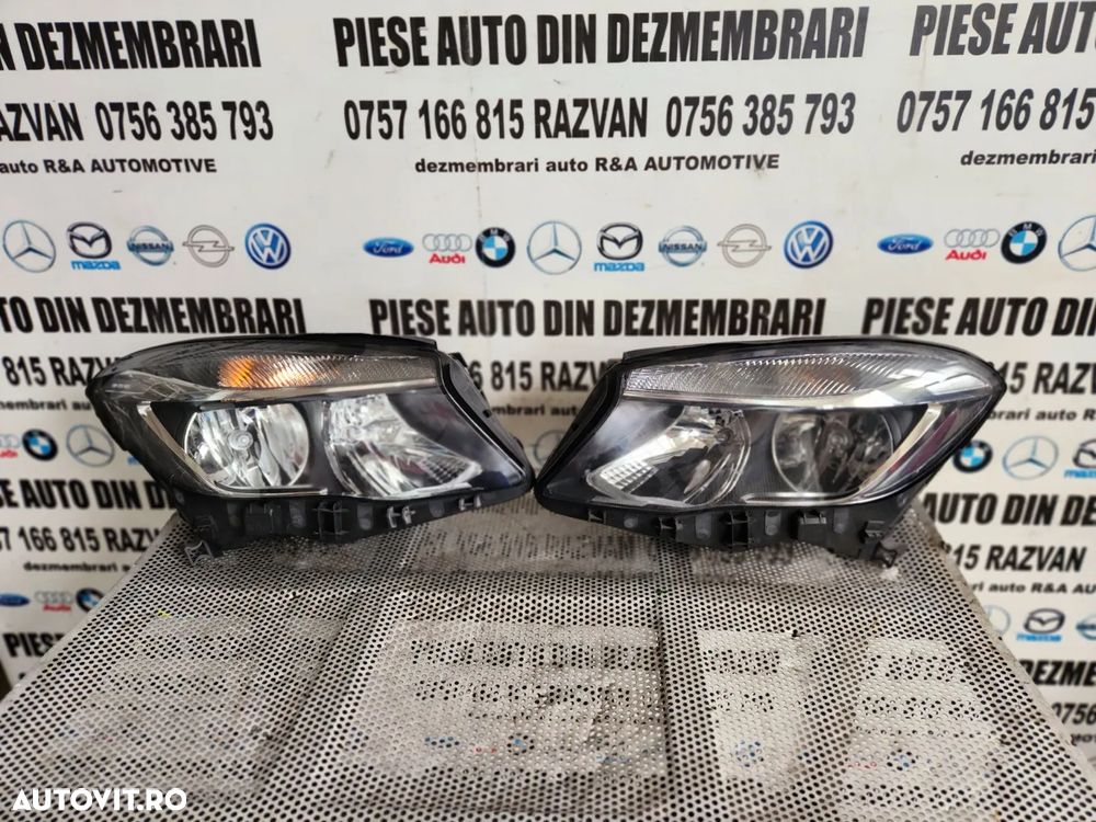 Faruri Far Stanga Dreapta Mercedes GLA X156 W156 Halogen Cod A A Originale - Dezmembrari Arad - 1