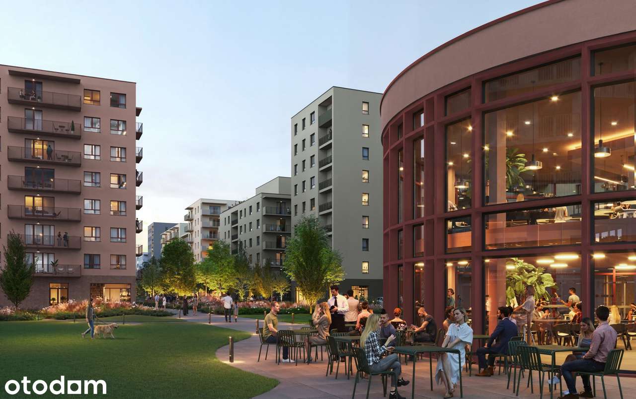 1-pokojowe mieszkanie 37m2 + balkon
