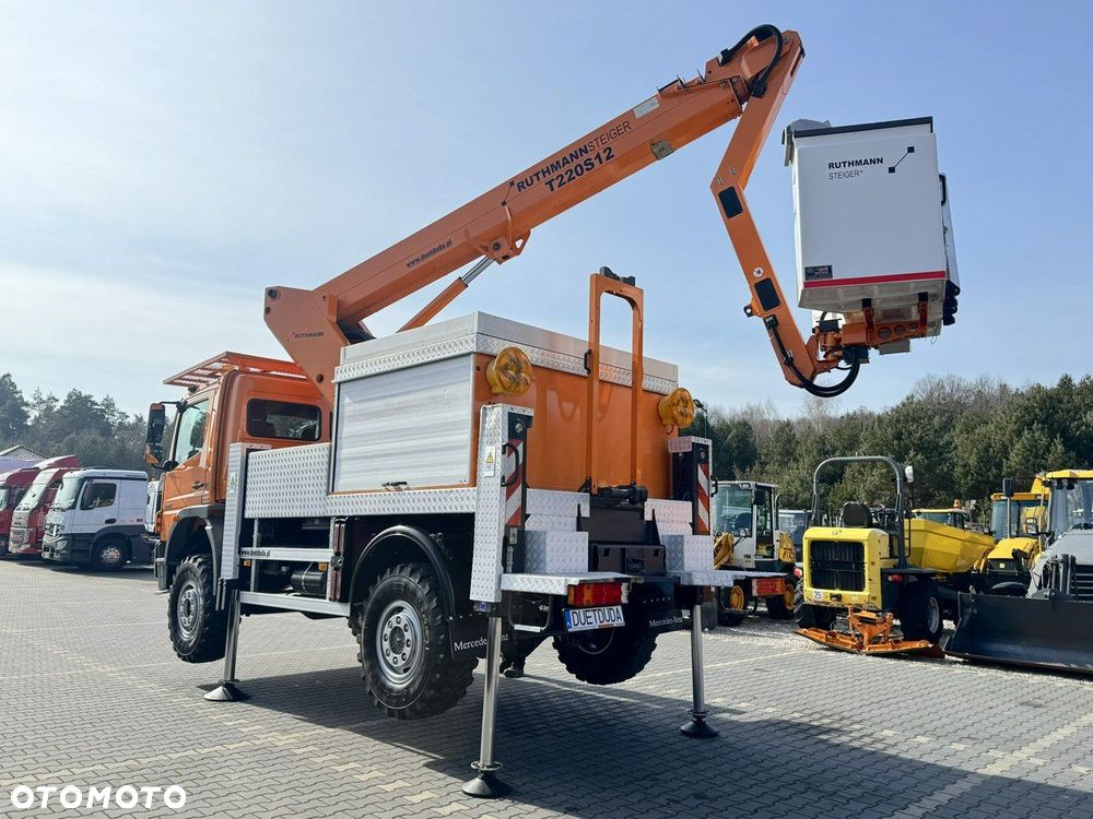 Mercedes-Benz Atego 1324 4x4 Zwyżka RUTHMANN STEIGER T220S12 Podnośnik Koszowy - 19