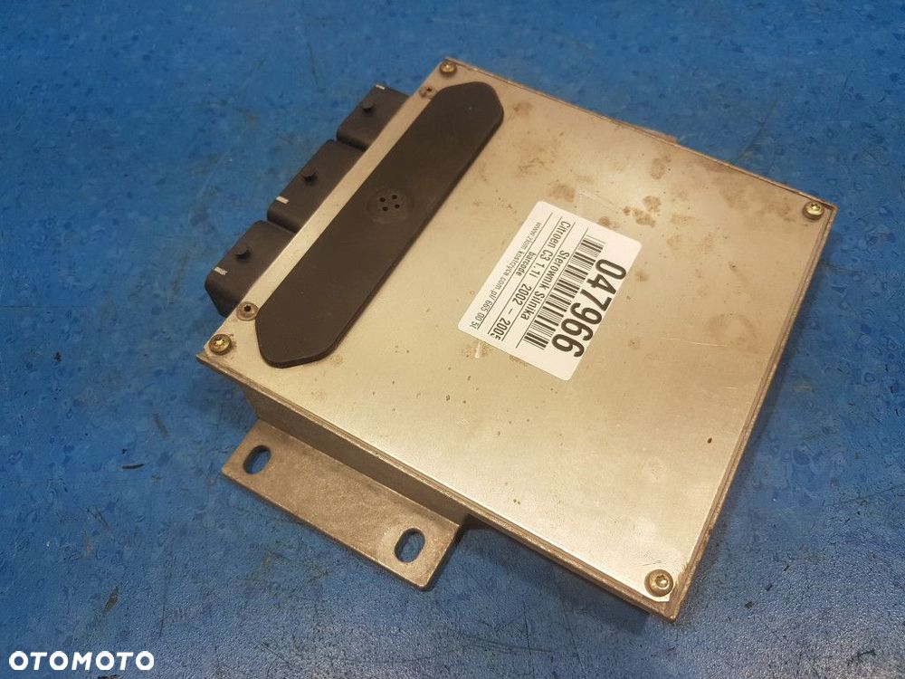 CITROEN C3 1.1I STEROWNIK SILNIKA 9645989480 - 9