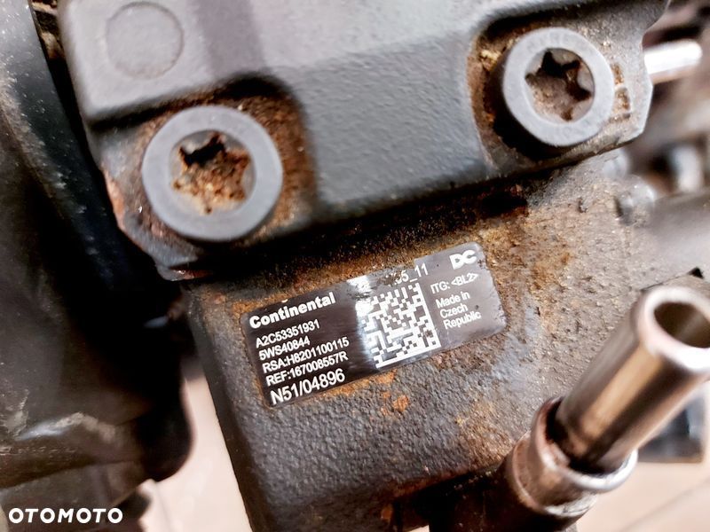 nissan qashqai ii j11 1.5 dci silnik k9ka636 pompa h8201100115 continental - 4
