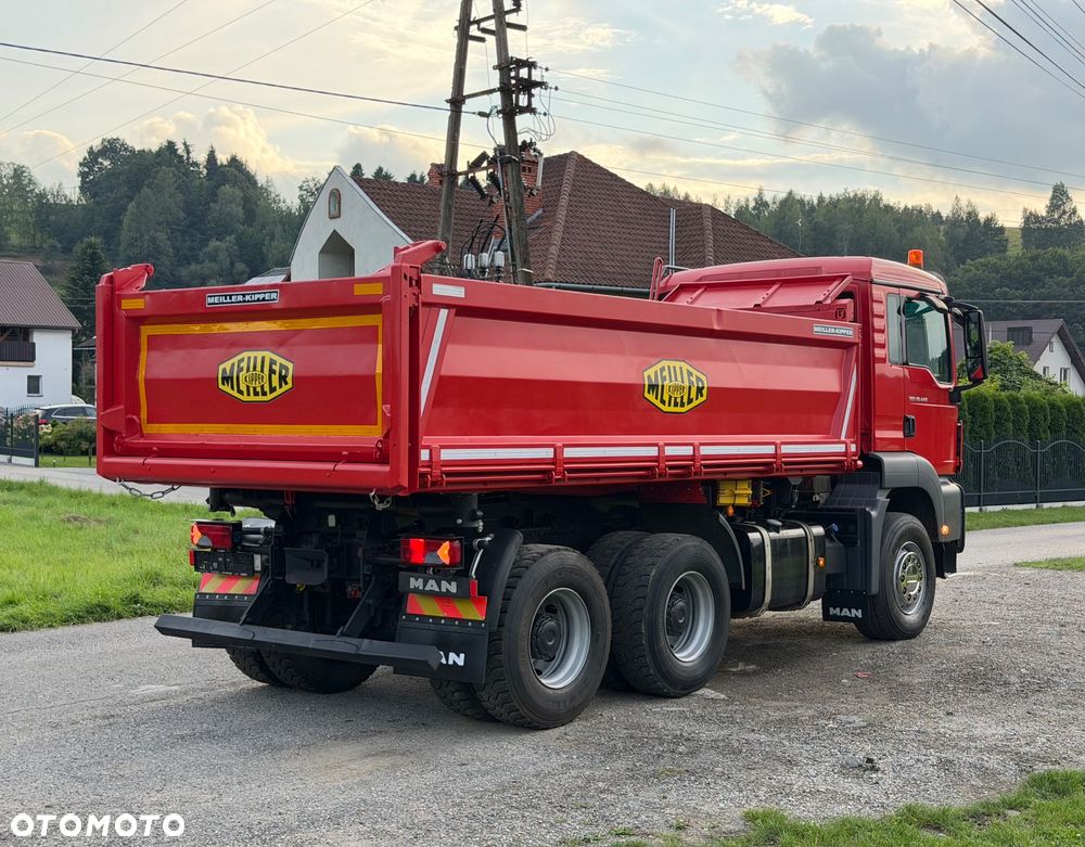MAN TGS 440 KM 6X4 BORDMATIC Meiller-Kipper Perfekcyjny - 10