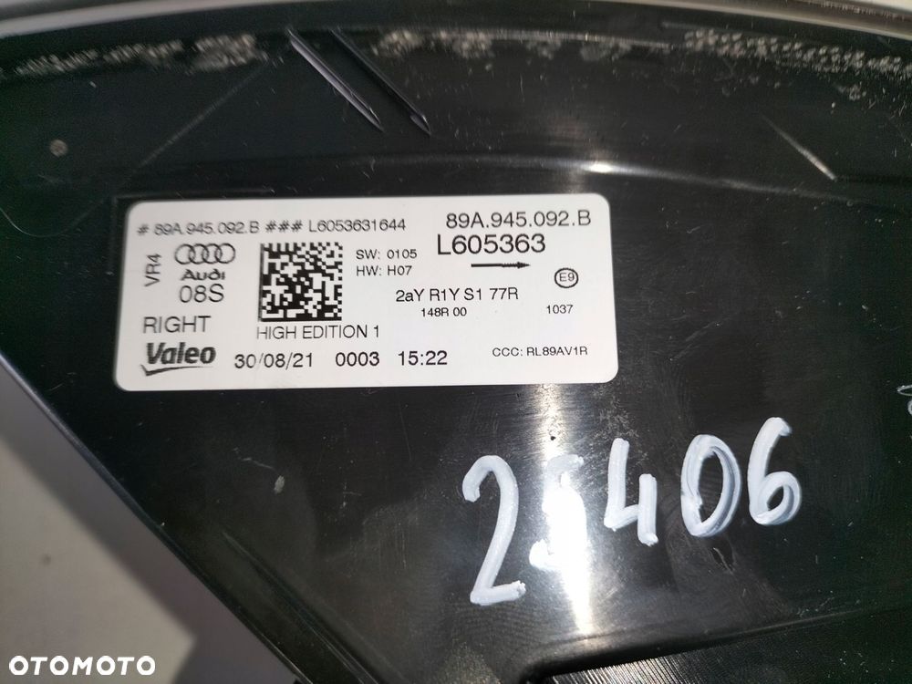 lampa tylna tył prawa audi q4 e-tron 22- - 6