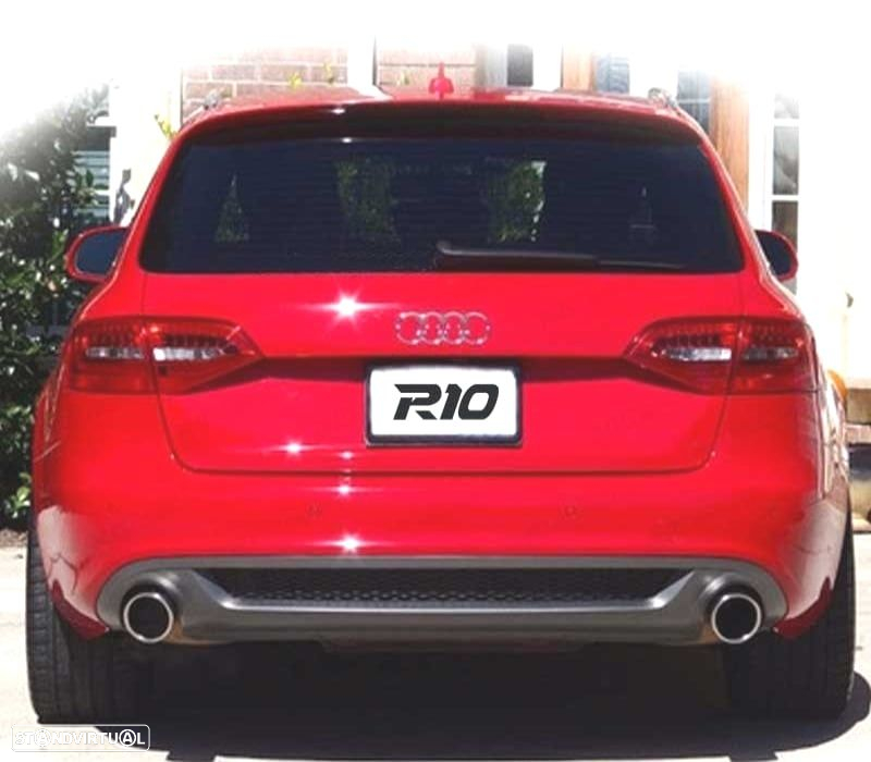 DIFUSOR AUDI A4 B8 07-11 LOOK RS - 2