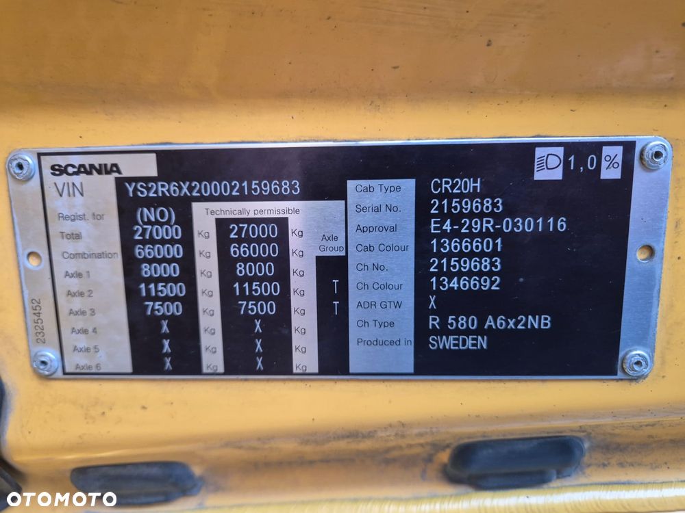 Scania R580 V8 Boogie Full Air - 38