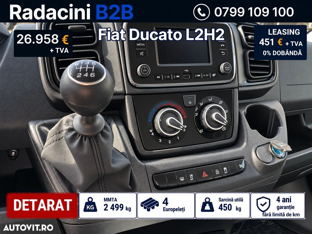 Fiat Ducato L2H2 DETARAT 2.499 kg - 8