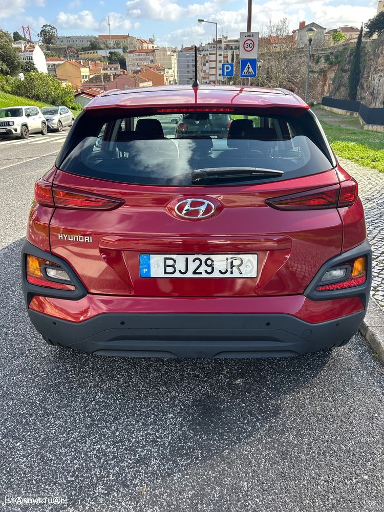 Hyundai Kauai 1.0 T-GDi Pele/Tecido Vermelho - 4