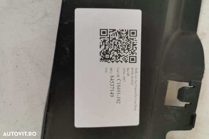 Deflector Aer Original In Stare Buna  BMW  X3  F25 [facelift] [2014 - - 7