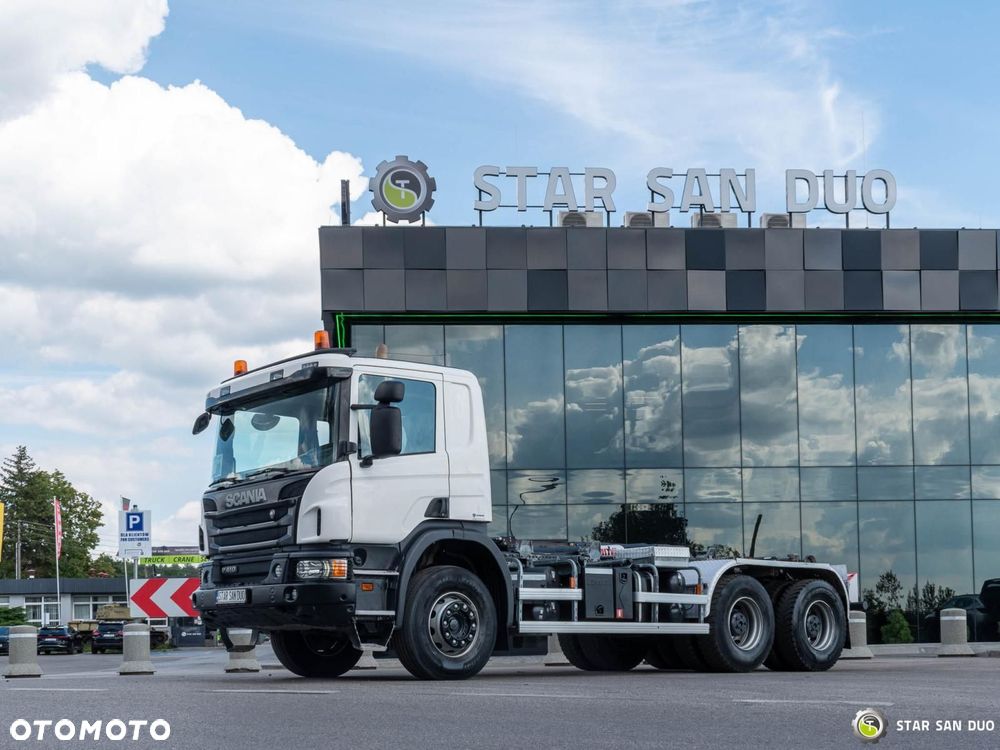 Scania P410 6x4 Hyva Lift 20.53.S hooklift - 16