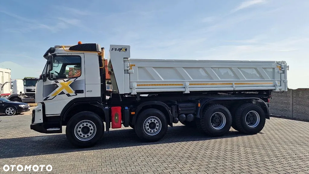 Volvo Fmx 410 8x4 Kiper Hydroburta Wywrot Nowe Opony - 7
