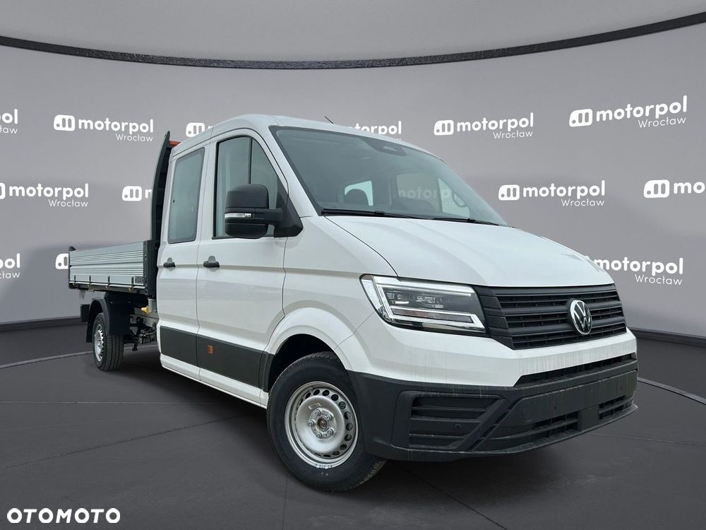 Volkswagen Crafter 35 WYWROTKA/ 7 os./Podw. Kabina L4, 2.0BiTDI 163 KM, r.o. 4490 mm - 4