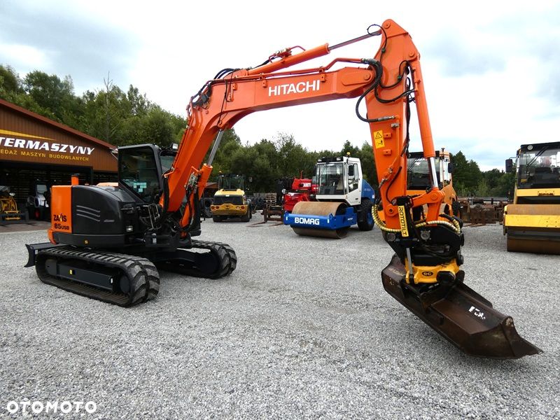 Hitachi ZAXIS 85USB / ROTOTILT / Tylko 5.541mtg / Nowe gasienice / - 12