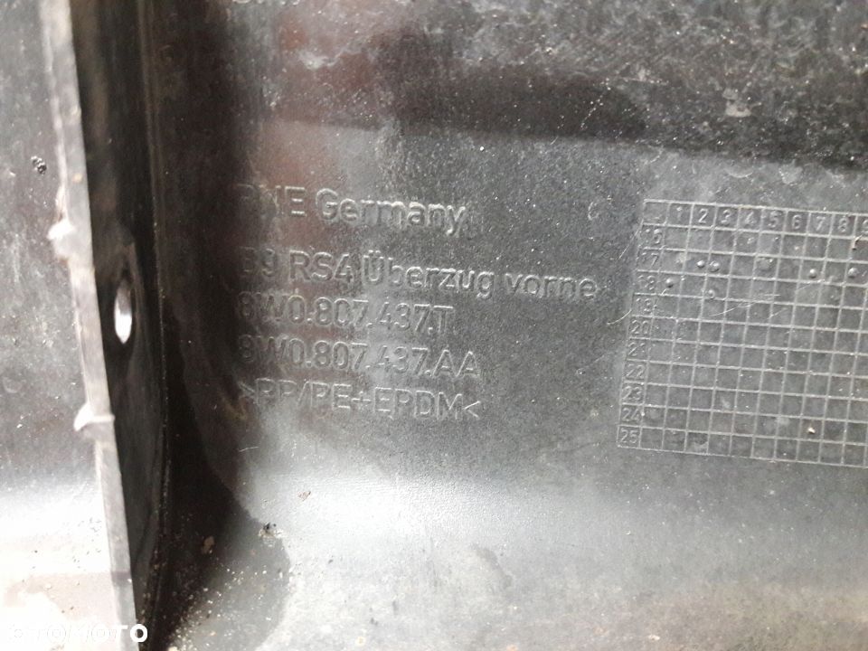 Audi RS4 8W0 B9 zderzak przedni przod - 8