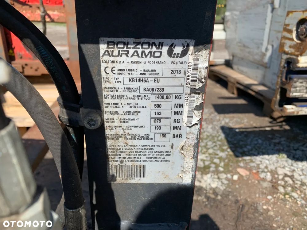 Pozycjoner wideł Bolzoni auramo KB14H6A-EU ID OS1627 - 5