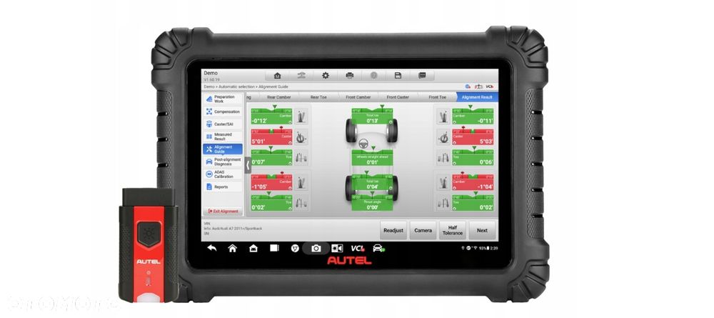 Autel MaxiAlign IWA500 geometria kół 3D - 3