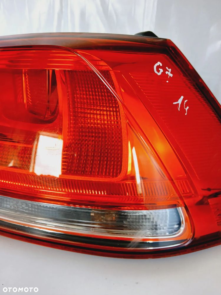 Lampa Tył Tylna Prawa Błotnik VW Golf VII 7 Hatchback - 3