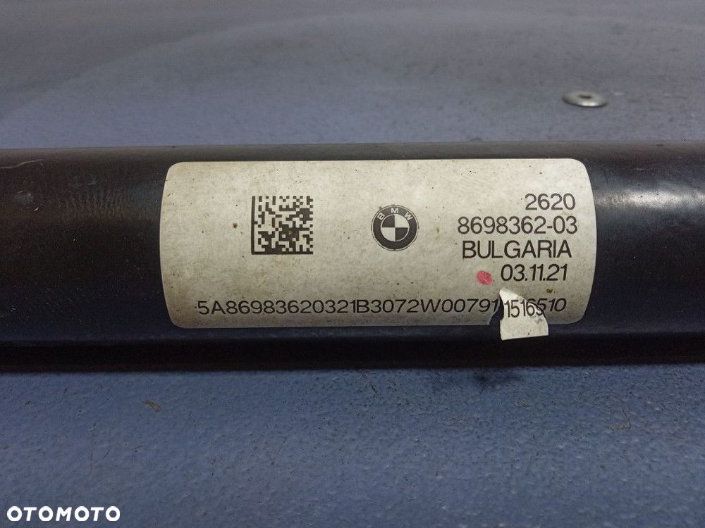 BMW 4 G22 G23 G20 3.0D XDRIVE WAŁ NAPĘDOWY PRZEDNI 8698362 - 4