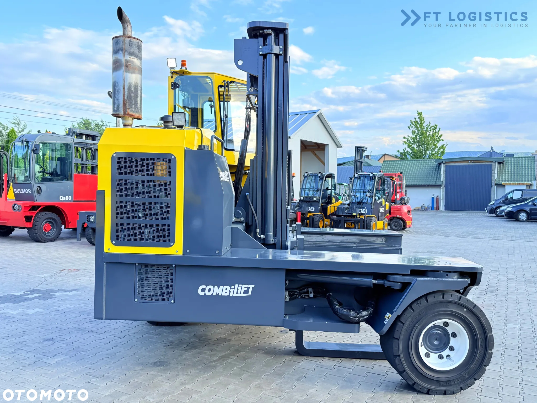 Combilift C14000 / GAS LPG / DUPLEX 3600MM / WOLNY SKOK / POZYCJONER / WIDŁY 1500MM / JAK NOWY - 3