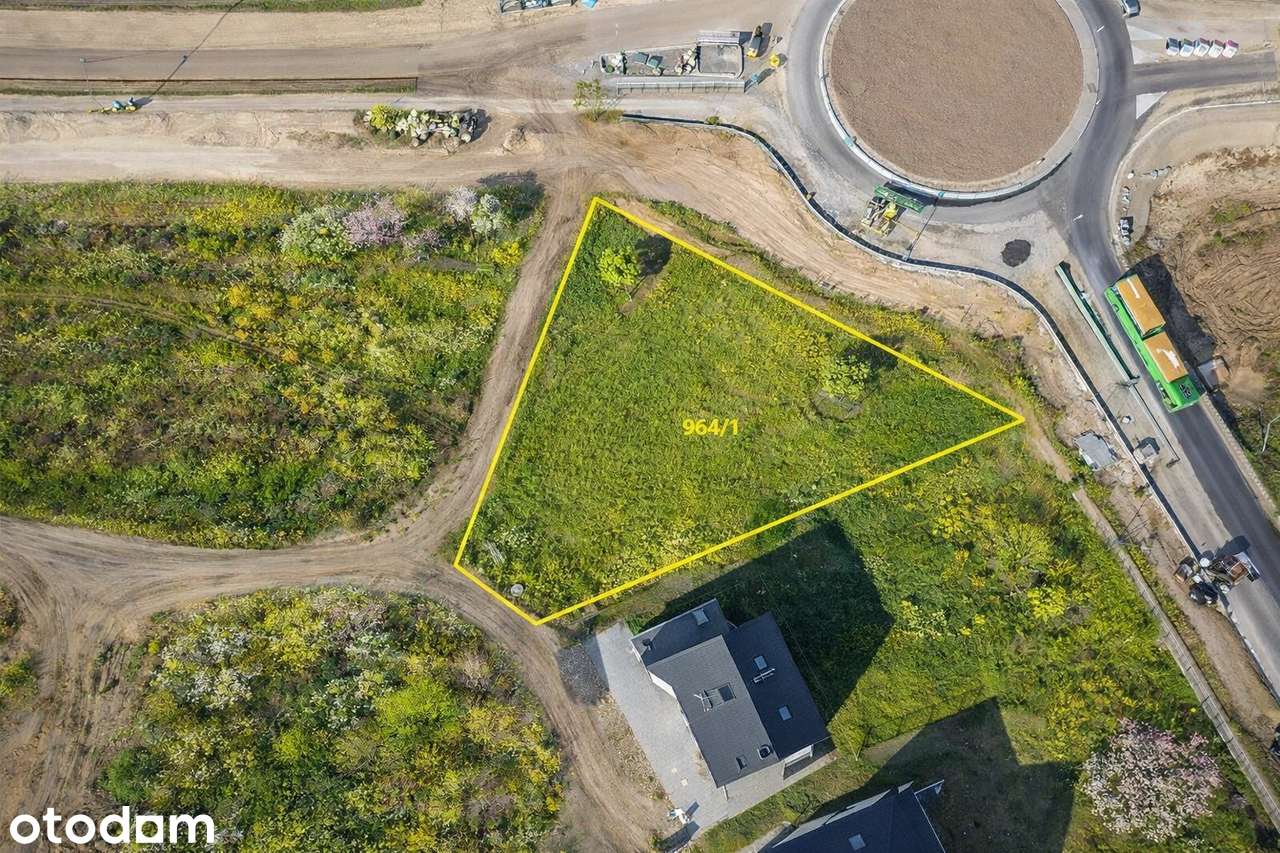 Działka budowlana 851 m² | Świebodzin | MPZP | media przy działce - Pełny obrazek: 3/7