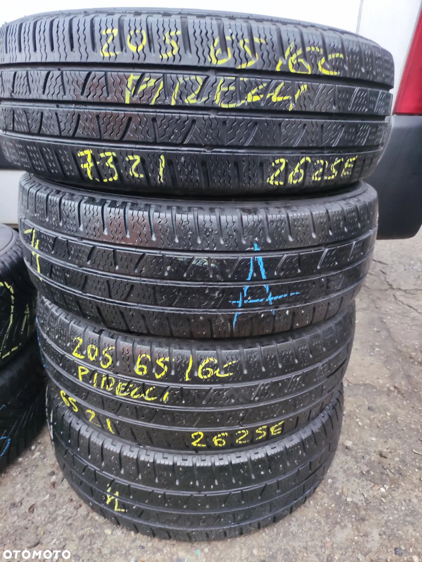 205/65R16C 107/105T Opony Zimowe Zima Pirelli Carrier WINTER 16C Legnica ALU-RAD 7,5mm - 1