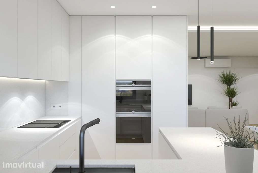 Apartamento T1+1, Bloco C, do Condomínio Privado Prestige - Parceiros - Grande imagem: 4/12
