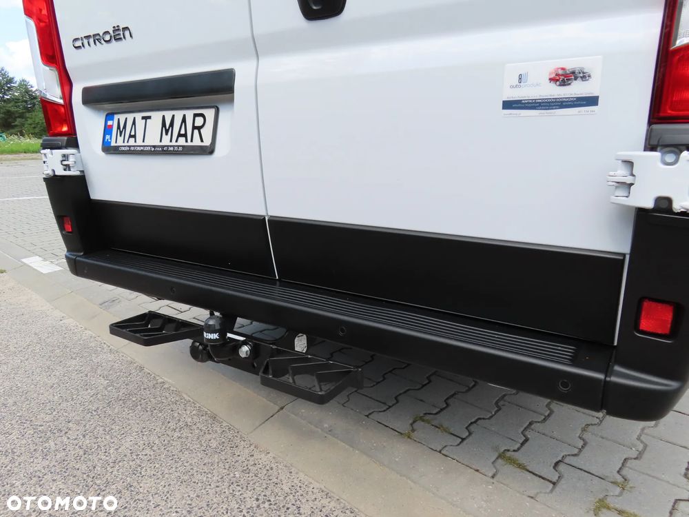 Citroën JUMPER Heavy 2.2 H3-Power 180 KM AT8 Automat L4H2 MAXI DOKA Dubel Brygadowy MIXTO 7-Mio Os.+1025 Kg Ład. Rozstaw Osi 4035 mm WZMACNIANY FULL OPCJA Wyposażenia Gwarancja Fabryczna HAK 3000 KG Stan Auta Jak Z Salonu NOWY - 12