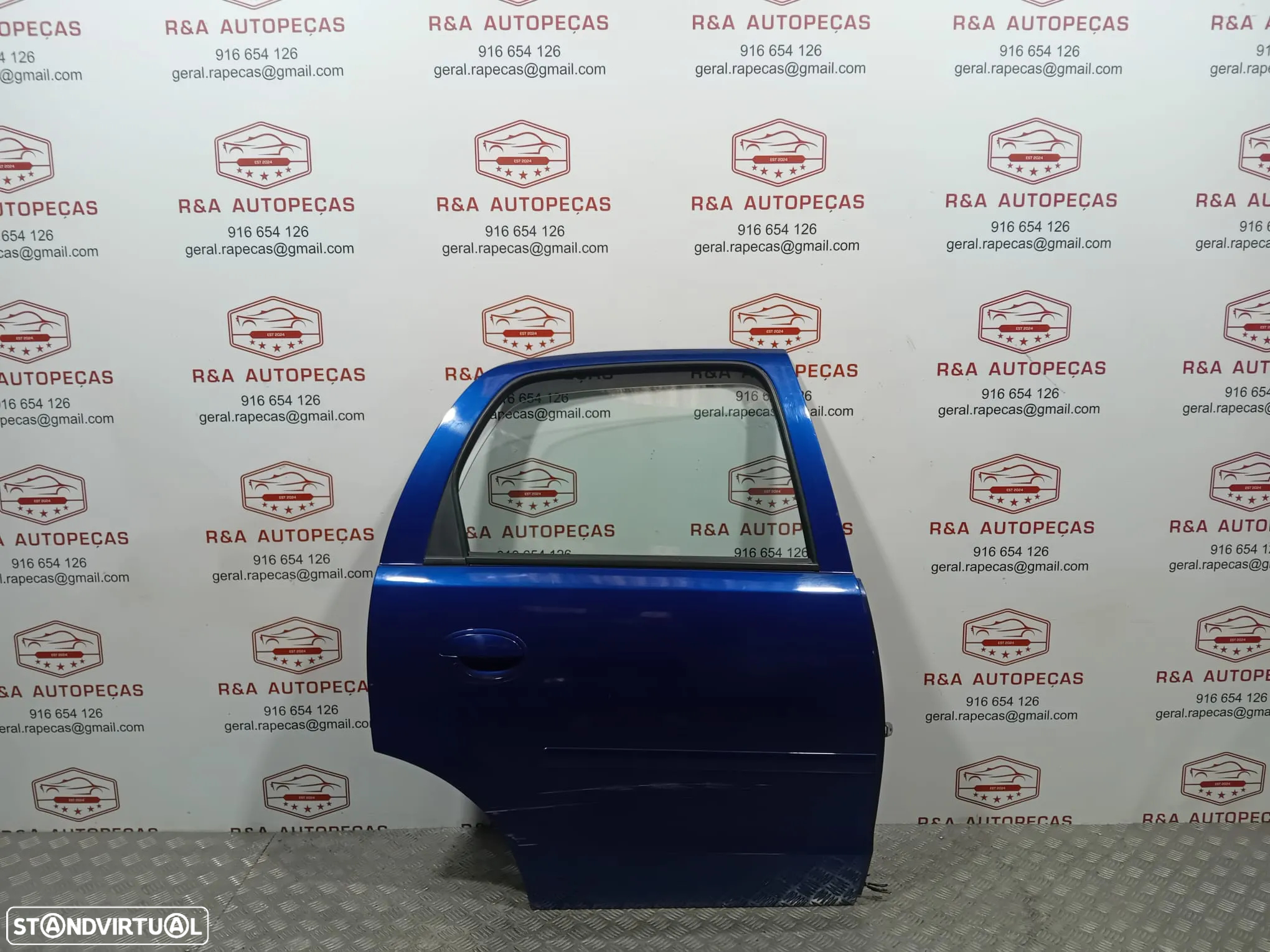 Porta Traseira Lado Direito Opel Corsa C Original - 7