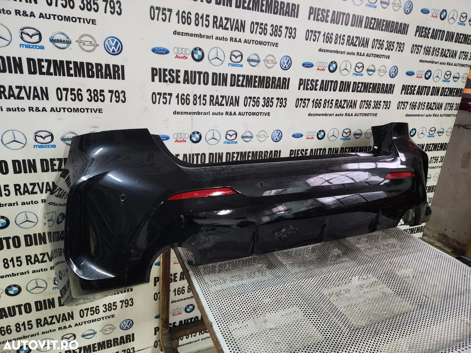 Bara Spate M Paket Bmw Seria 1 F40 Completa Cu Senzori De Parcare Mic Defect Reparabil La Fusta - D - 2