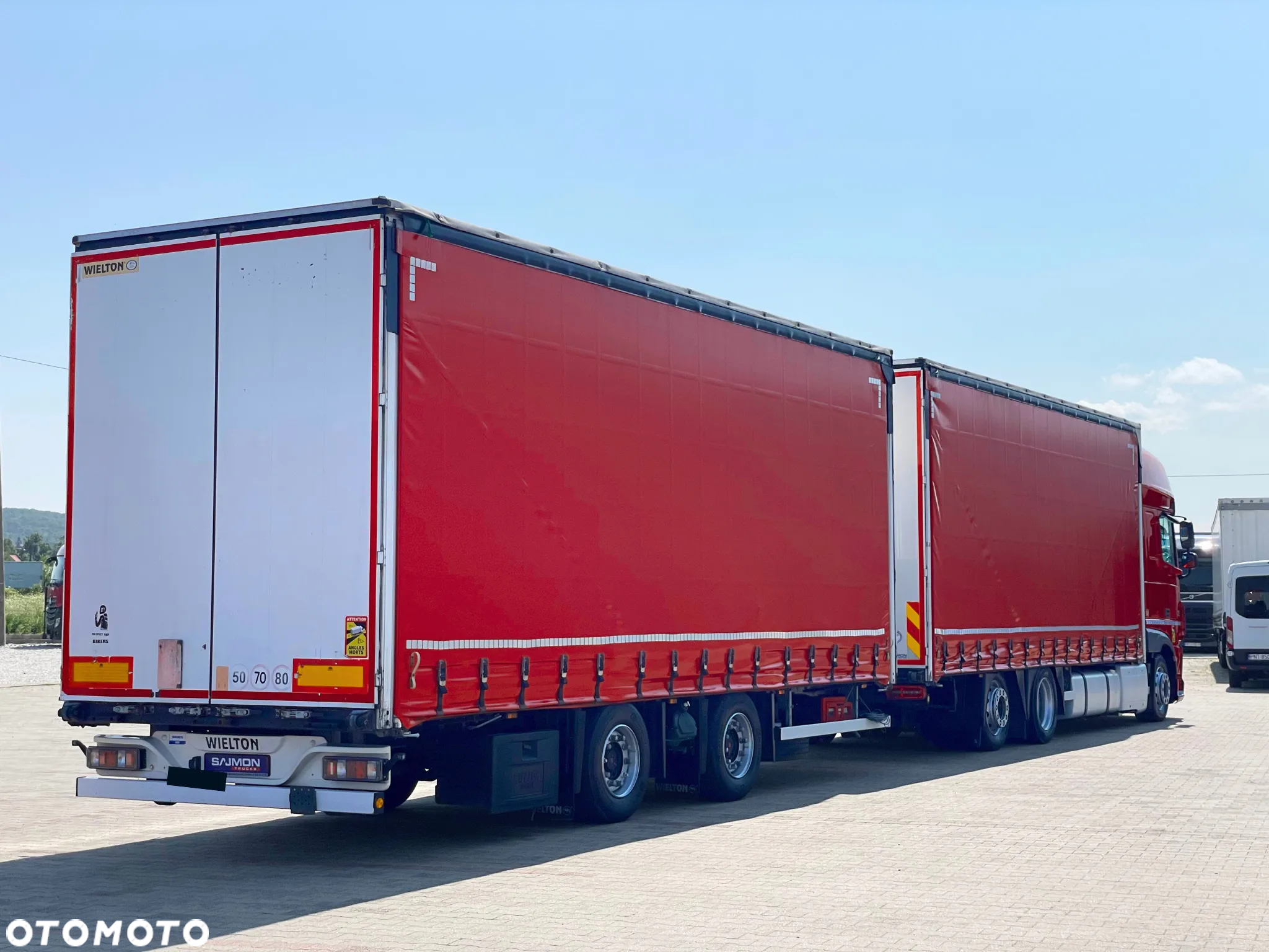 DAF XF 460 / ZESTAW TANDEM 120 M3 / PRZEJAZDOWY / 7,75 M + 7,75 M / SALON PL - 4