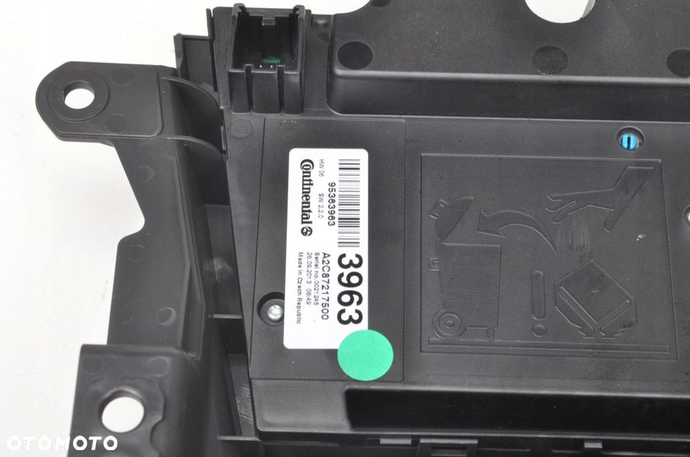OPEL MOKKA I PANEL RADIA NAWIEWU 95375172 13429880 - 3