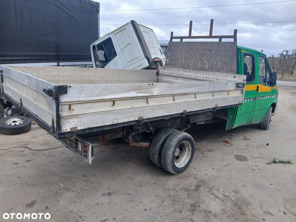 ford transit mk5 silnik 2.5D KRAB skrzynia sanki belka przód tył wahacz zacisk blizniak - 1