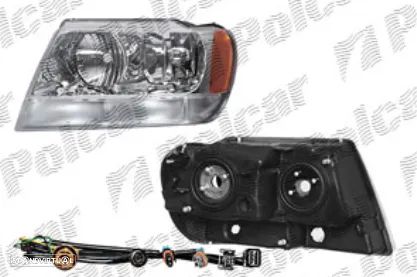 Faróis Farol da frente elétrico Jeep Grand Cherokee WJ WG - 1
