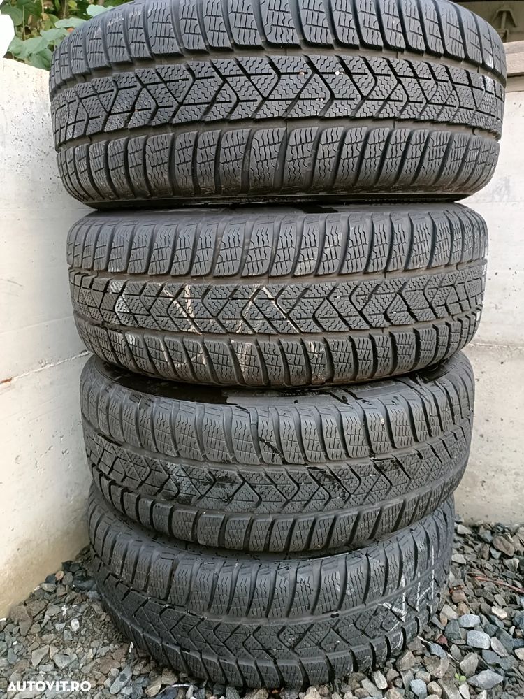 Jante aliaj/aluminiu BMW cu cauciucuri de Iarna 205/60/16, Dot 2024, 8mm - 5