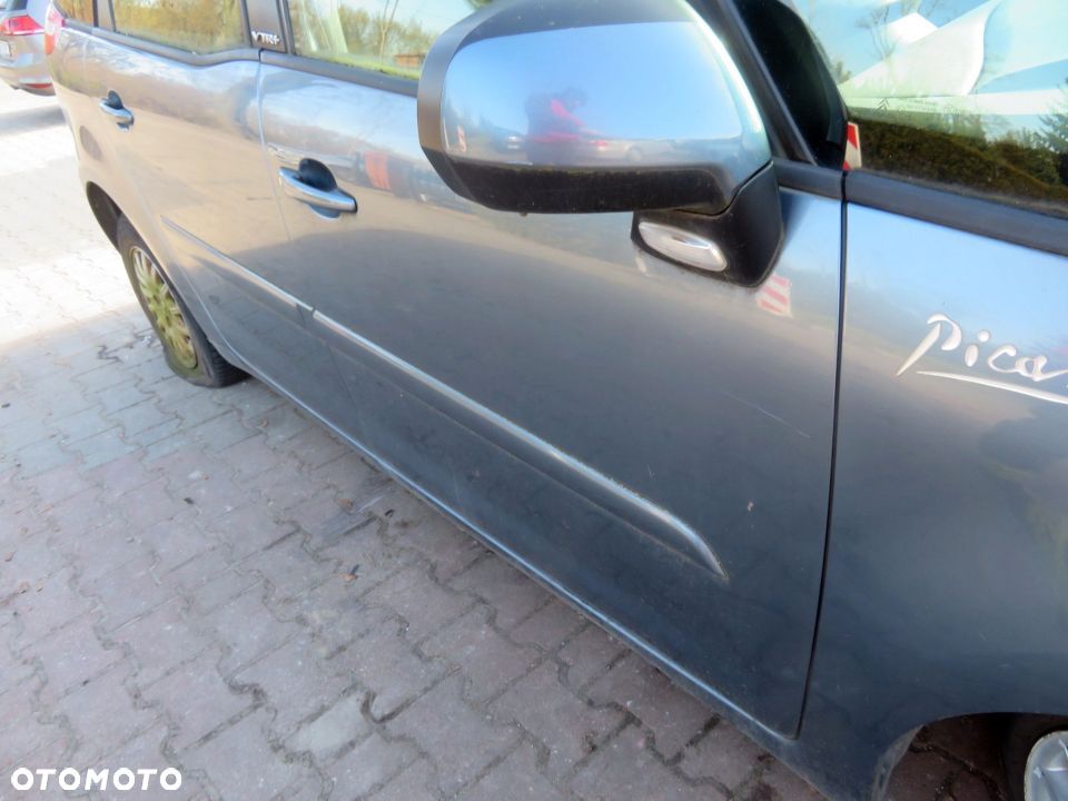 DRZWI PRZEDNIE PRAWE C4 PICASSO I EZWD  SZARY CITROEN 2006-2010 - 4