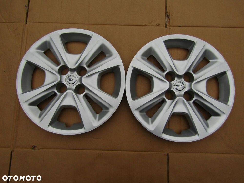 1x Kołpak Strukturalny 15 Opel Corsa D E Adam Meriva 4x100 / oryginał - 4